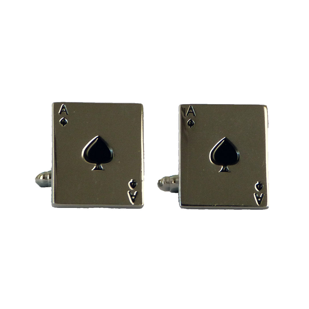 Ace Playing Card Cufflinks-Cody Jay