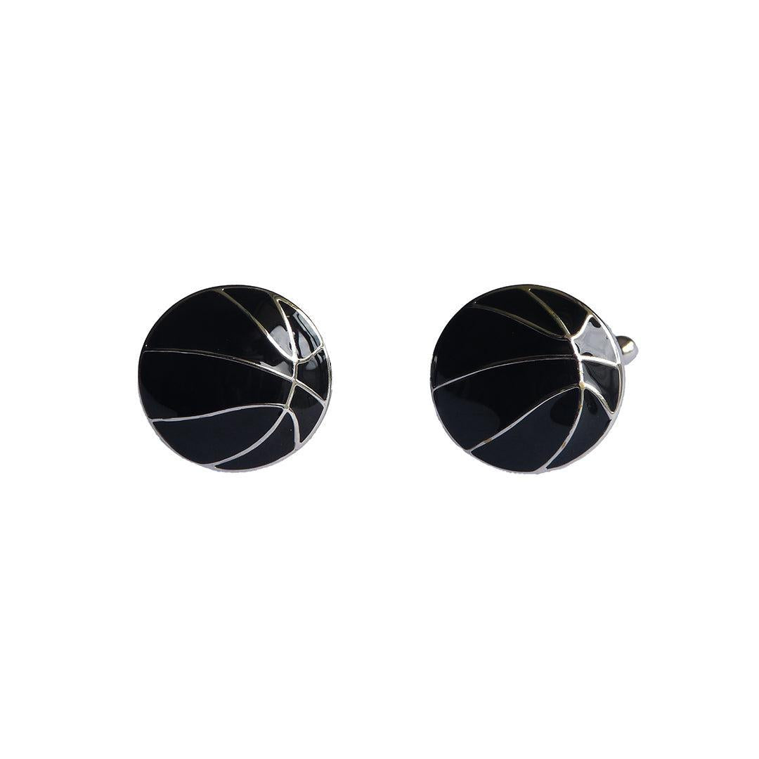 Black Basketball Cufflinks-Cody Jay