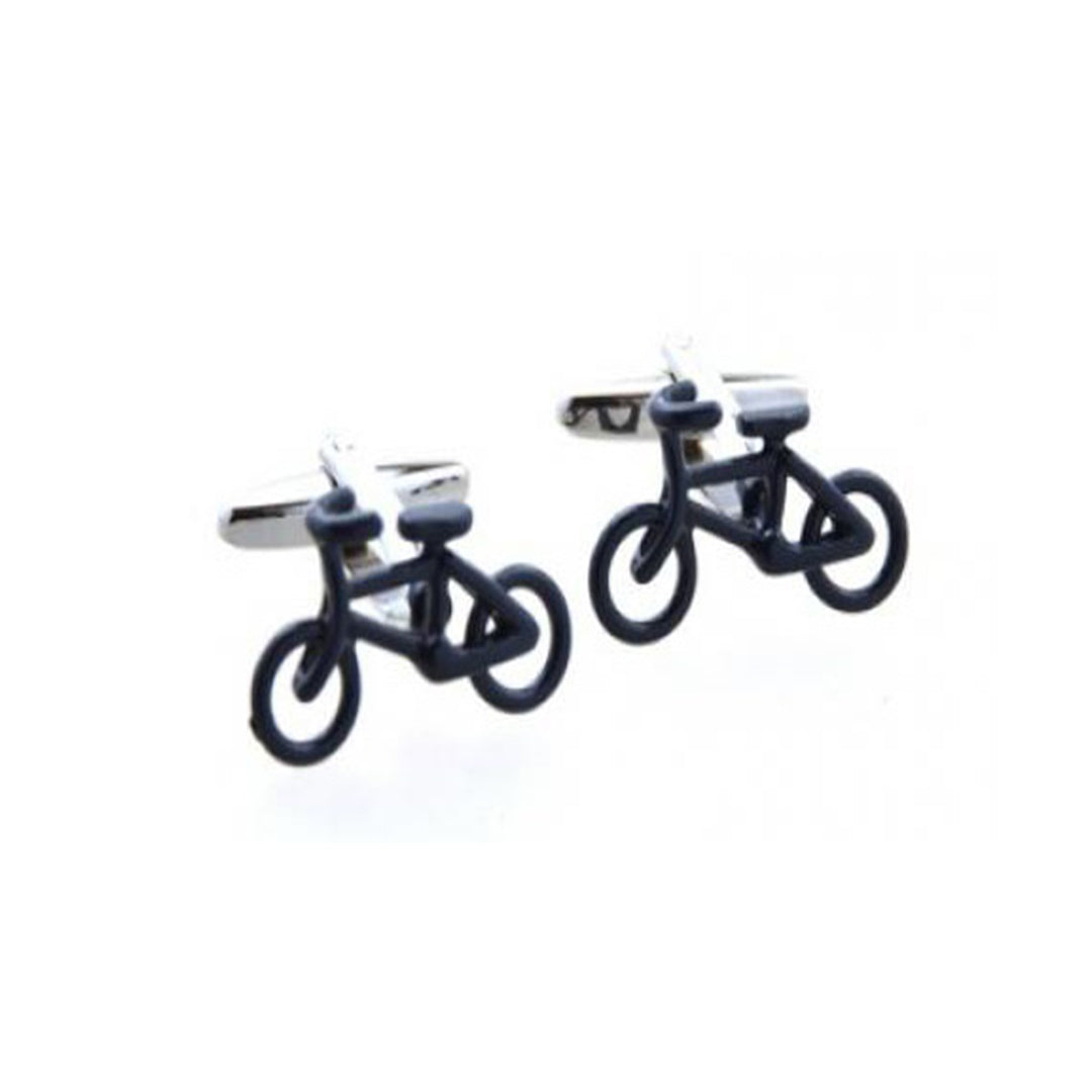 Black Bike Cufflinks-Cody Jay