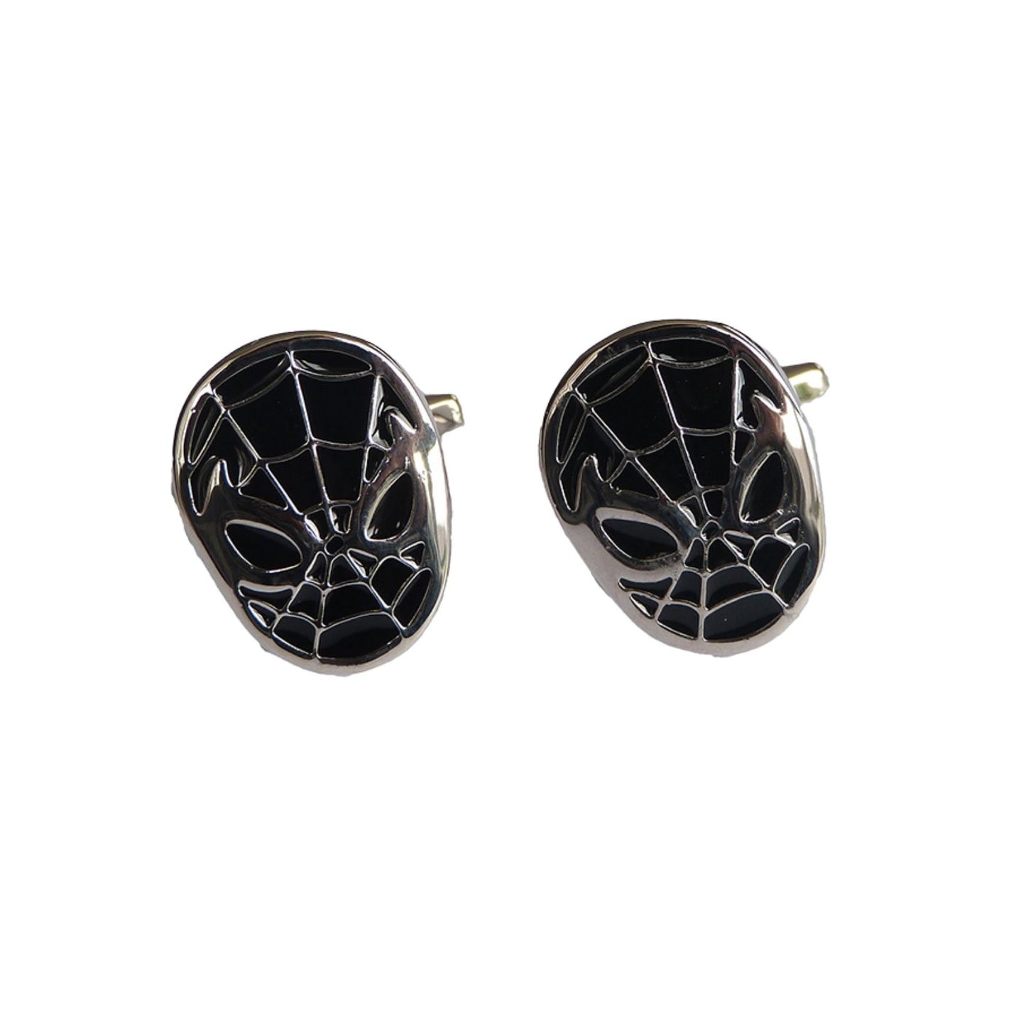 Black Spiderman Cufflinks
