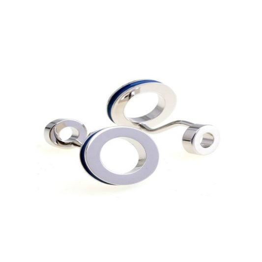 Blue Inlay Cufflinks-Cody Jay