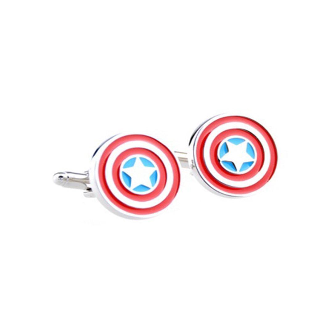 Captain America Cufflinks-Cody Jay