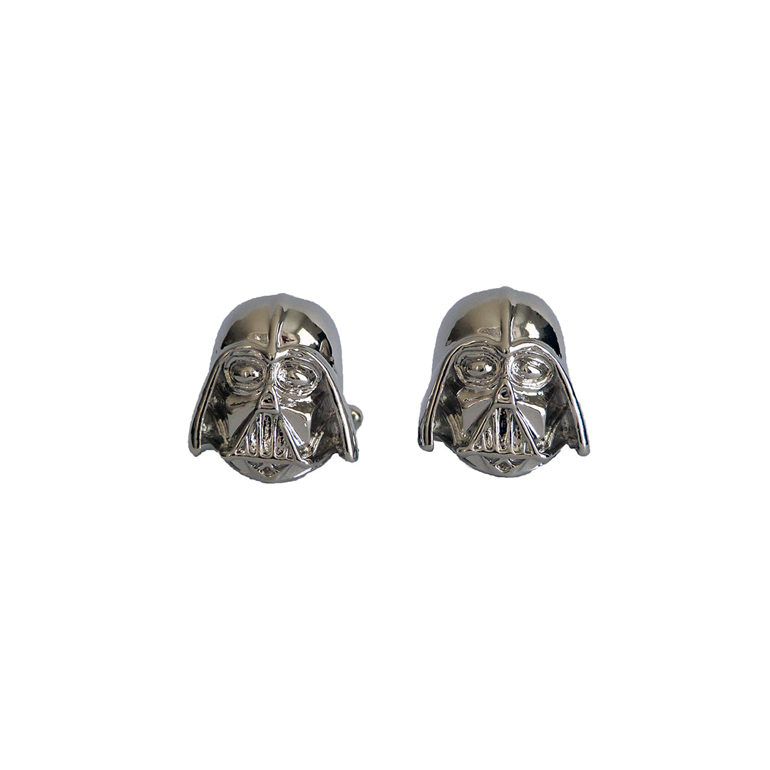 Silver Darth Vader Cufflinks-Cody Jay