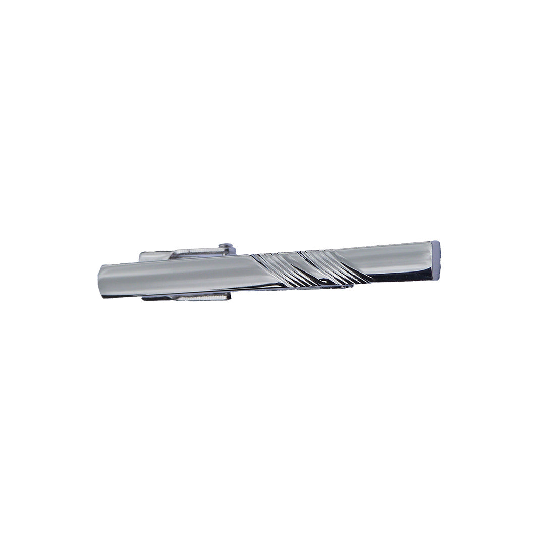 Diagonal Scroll Tie Clip-Cody Jay