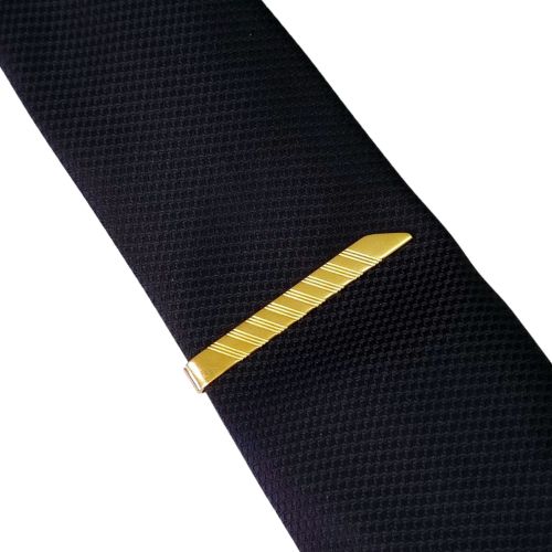 Gold Diagonal Tiebar-Cody Jay