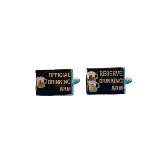 Drinking Arm Cufflinks-Cody Jay