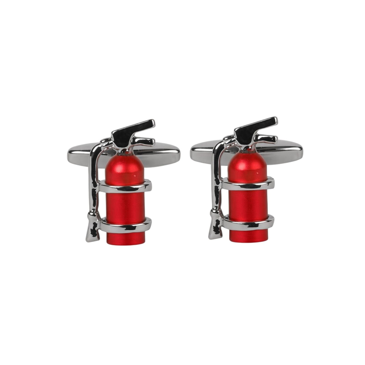 Fire Extinguisher Cufflinks