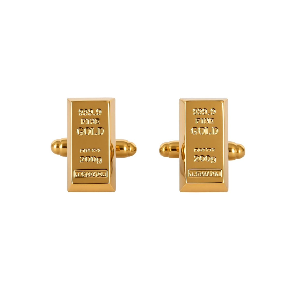 Gold Bar Cufflinks
