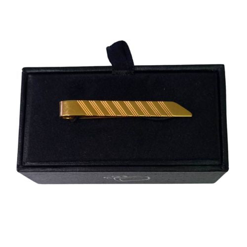 Gold Diagonal Tiebar-Cody Jay