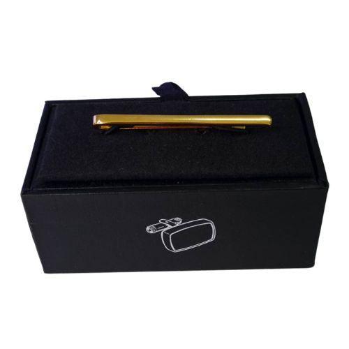 Classic Gold Tie Bar in gift box-Cody Jay