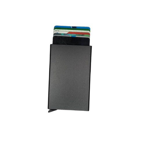Grey RFID Aluminium Popup Wallet-Cody Jay