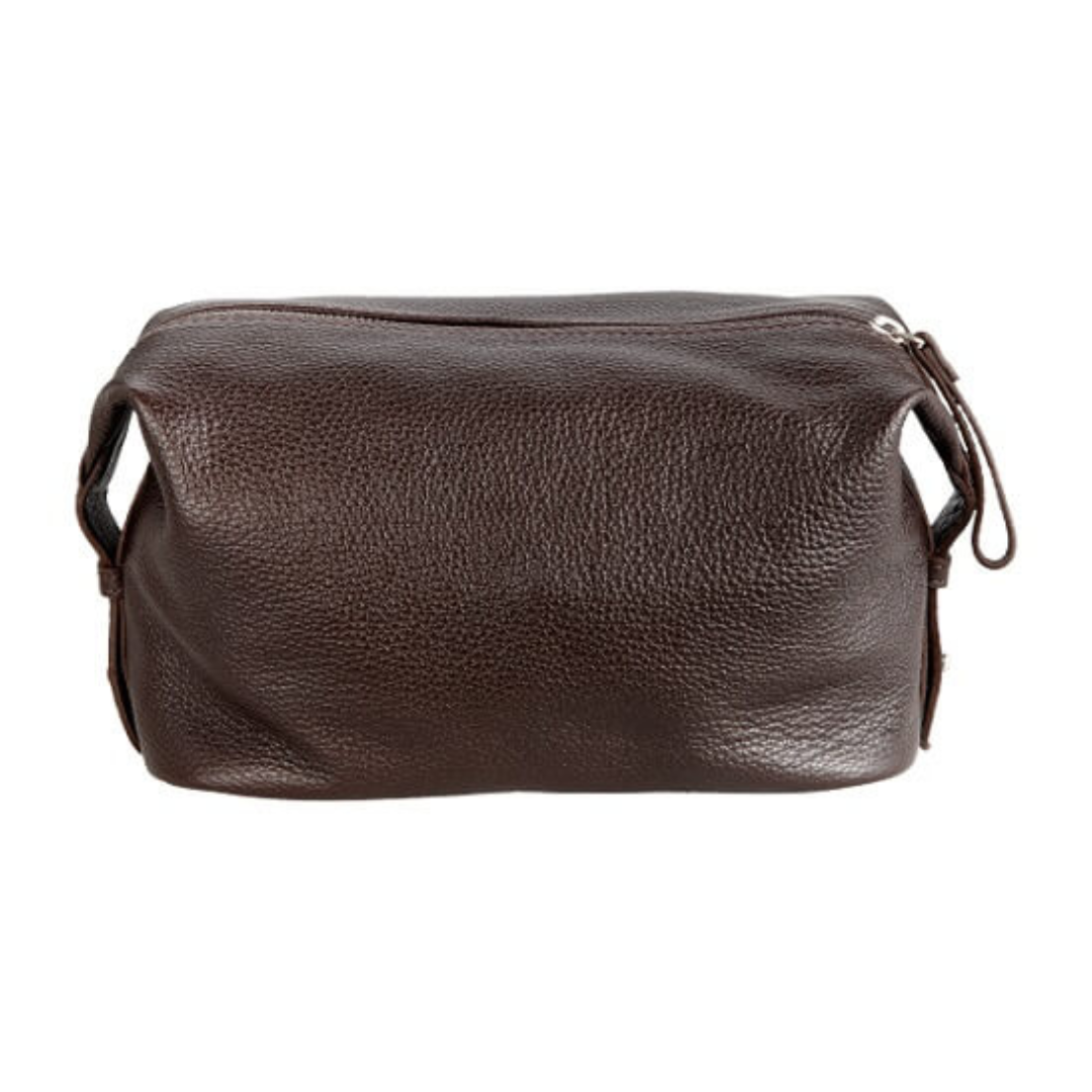 The Dapper & Hyde Leather Grooming Bag-Cody Jay