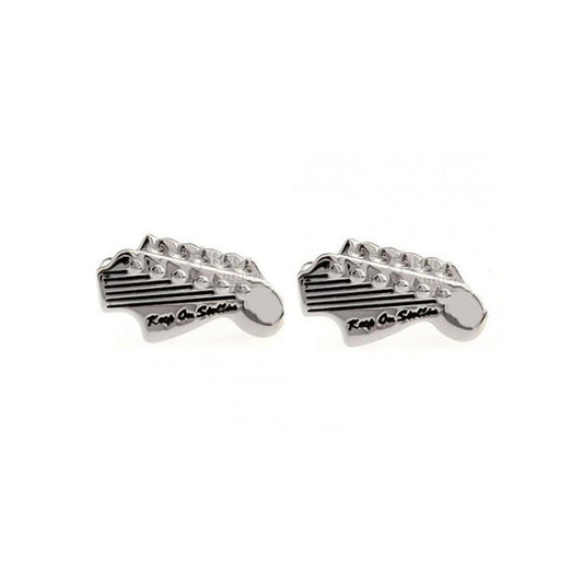 Guitar Head Cufflinks-Cody Jay