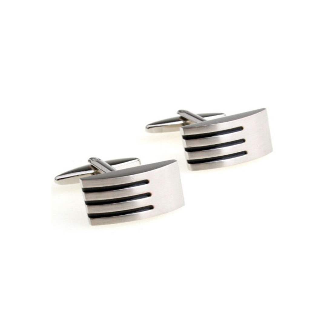 3 Stripe Cufflinks-Cody Jay