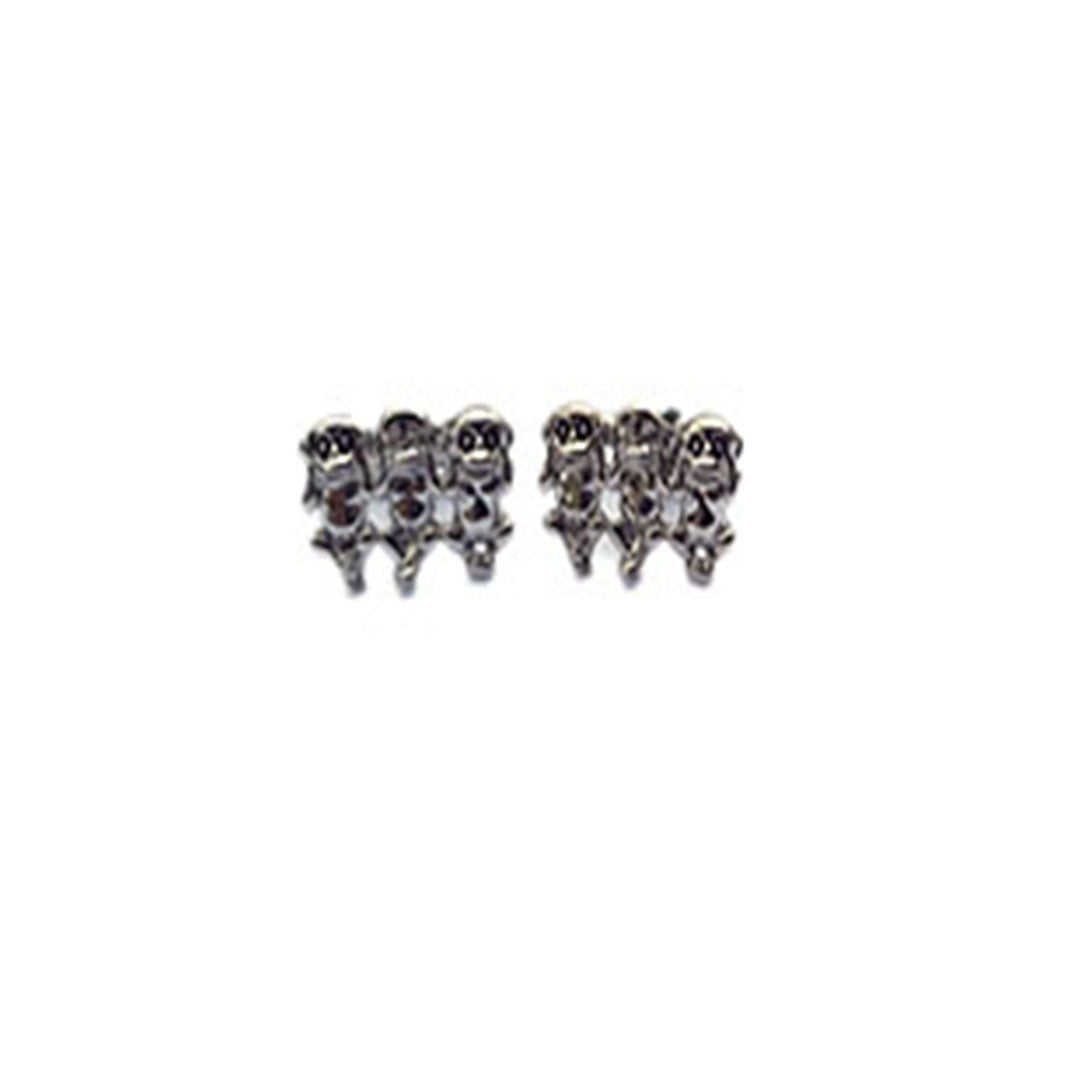 Hear No Evil, See No Evil Cufflinks-Cody Jay
