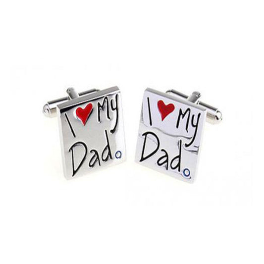 I Love My Dad Cufflinks-Cody Jay