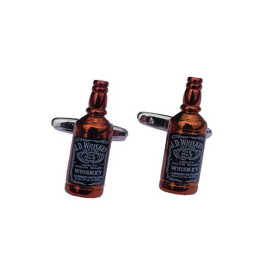 JD Whiskey Bottles Cufflinks-Cody Jay