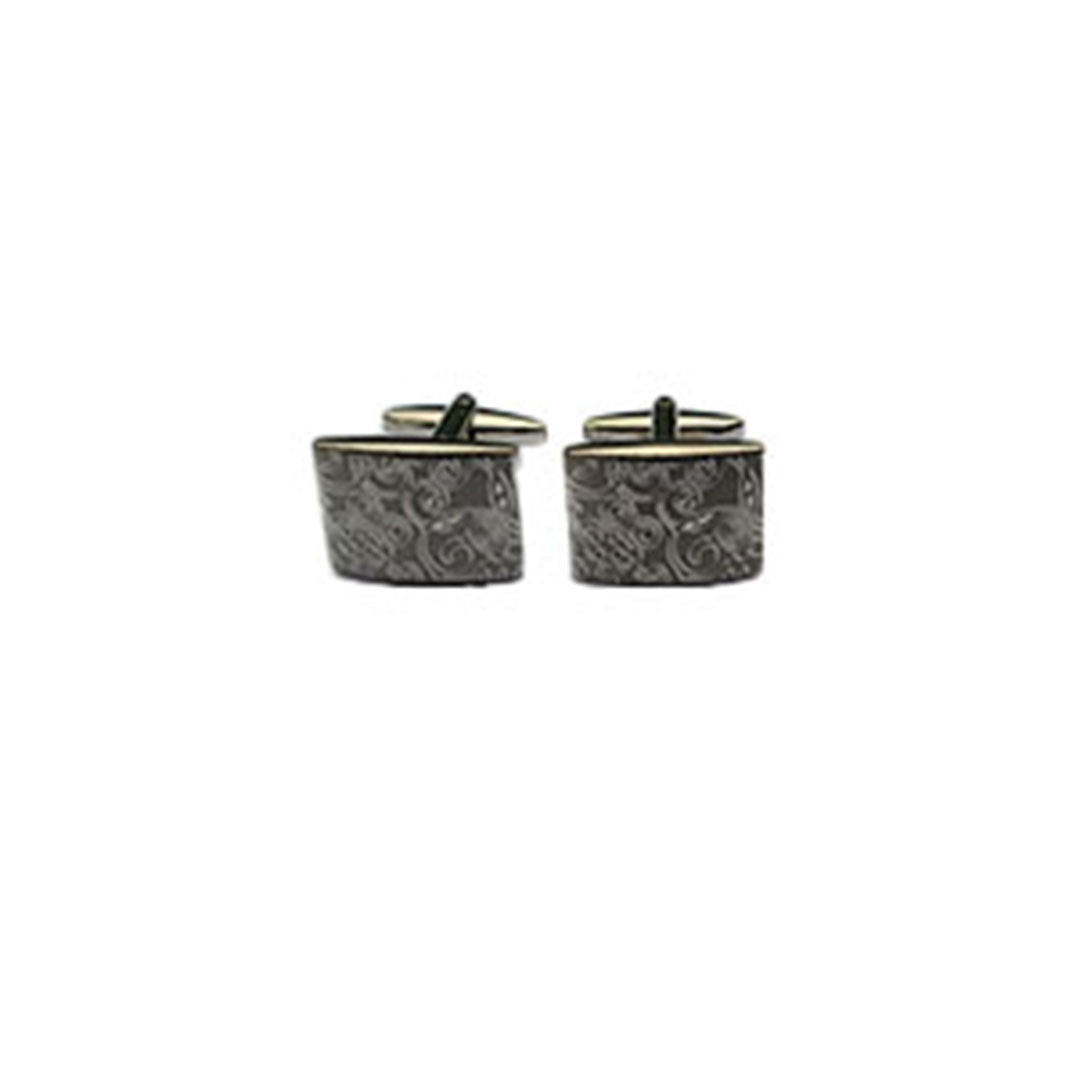 Laser Pattern Cufflinks-Cody Jay