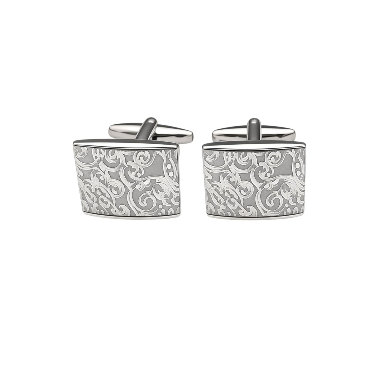 Laser Pattern Cufflinks