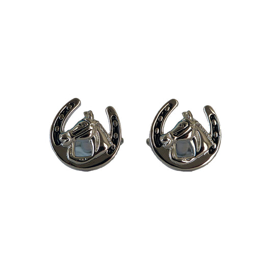 Lucky Horseshoe Cufflinks-Cody Jay