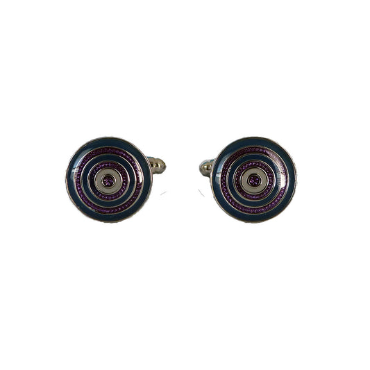 Multi Tone Purple Cufflinks-Cody Jay