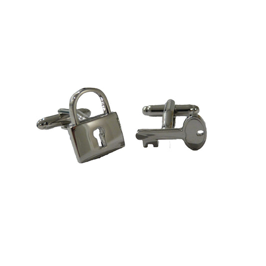 Padlock & Key Cufflinks-Cody Jay