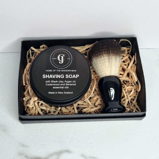 Shave Soap & Shave Brush Giftset-Cody Jay