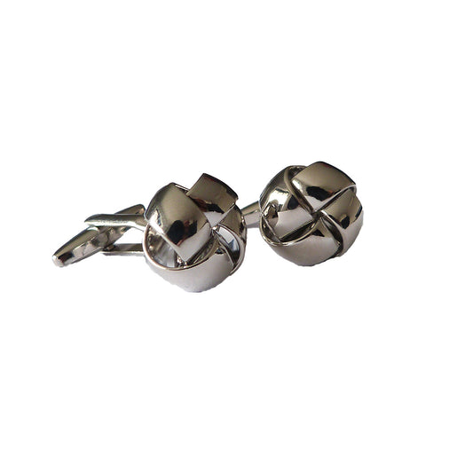 Silver Knot 15mm Cufflinks-Cody Jay