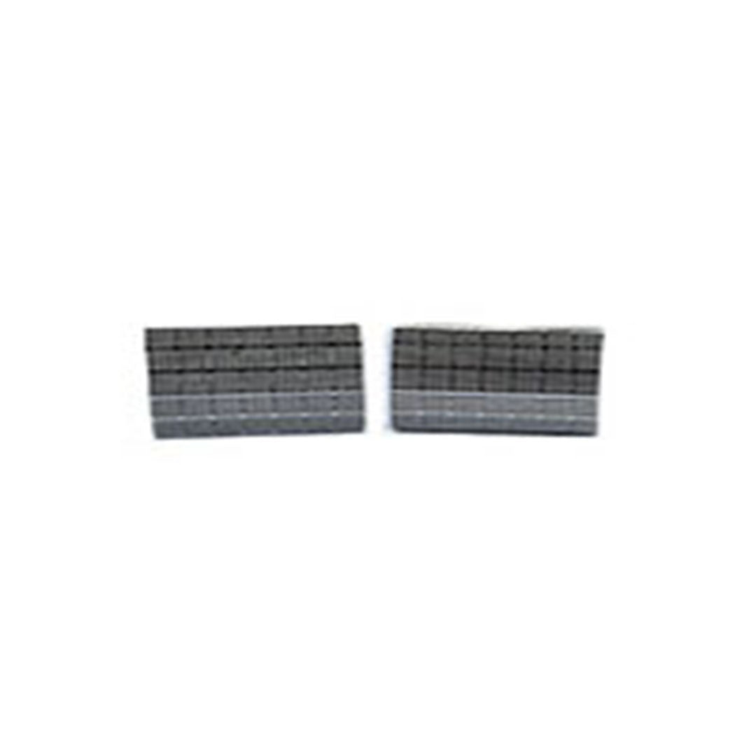 Textured Silver Rectangle Cufflinks-Cody Jay