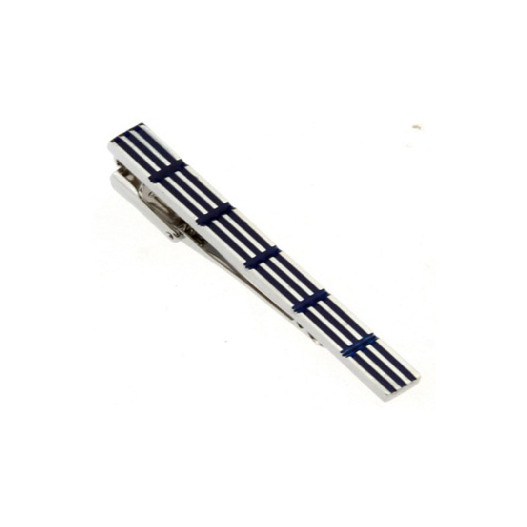 Tie Clip Blue Line-Cody Jay