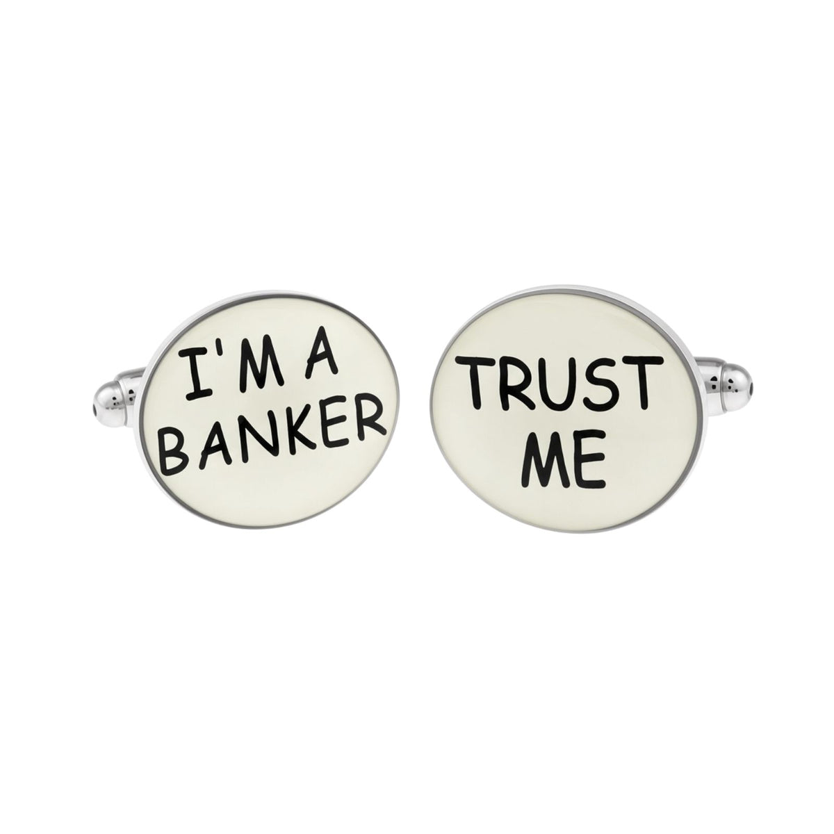 Trust Me I'm a Banker Cufflinks