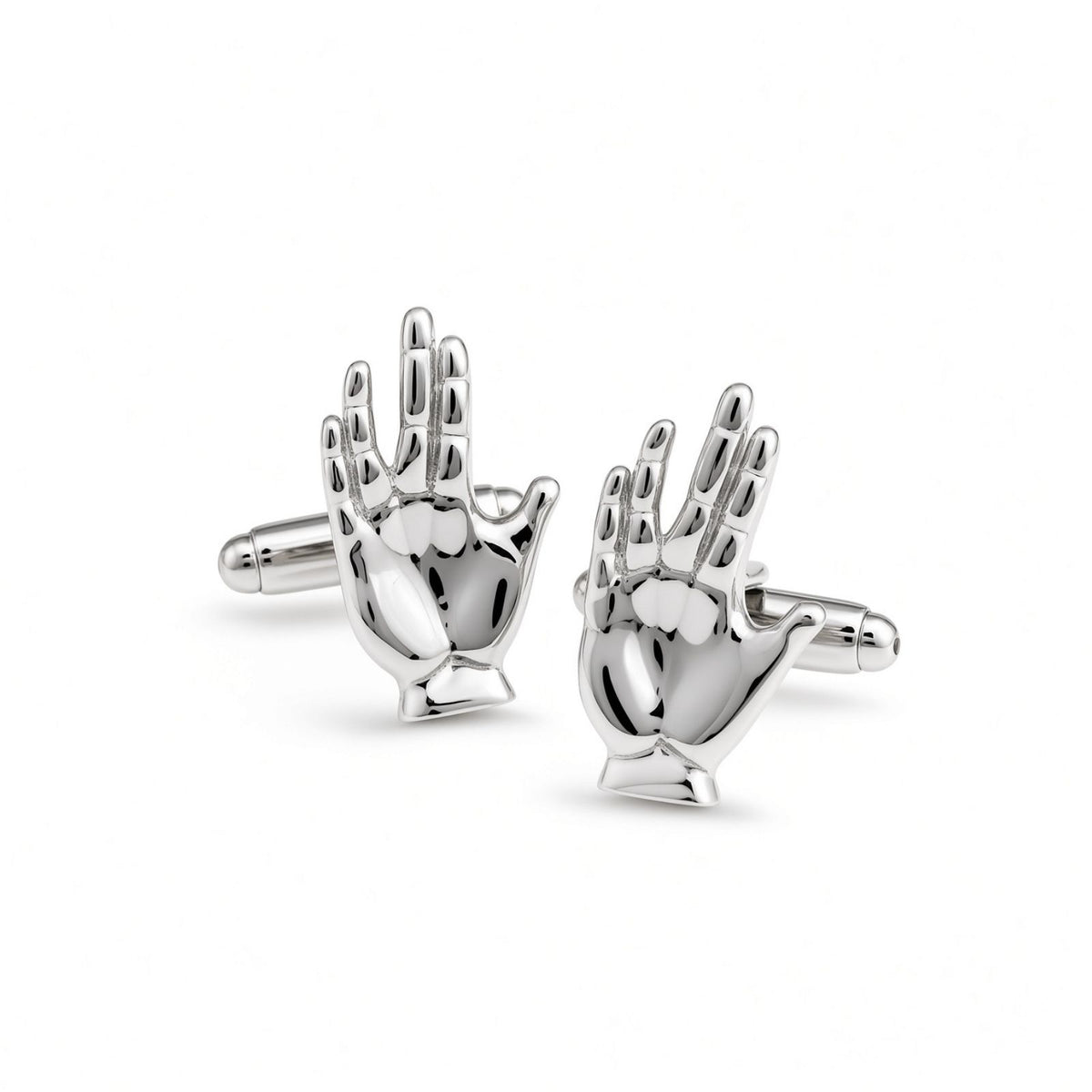 Vulcan Salute Cufflinks - Star Trek Gift for Men NZ