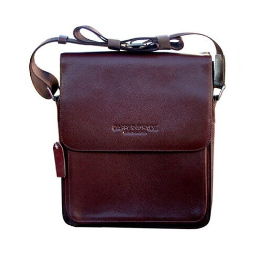 The 'Dapper' Genuine Leather Satchel-Cody Jay