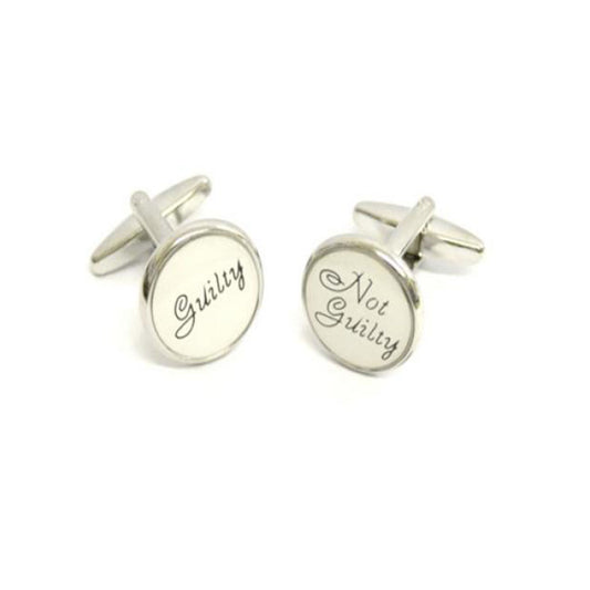 Guilty Not Guilty Cufflinks-Cody Jay