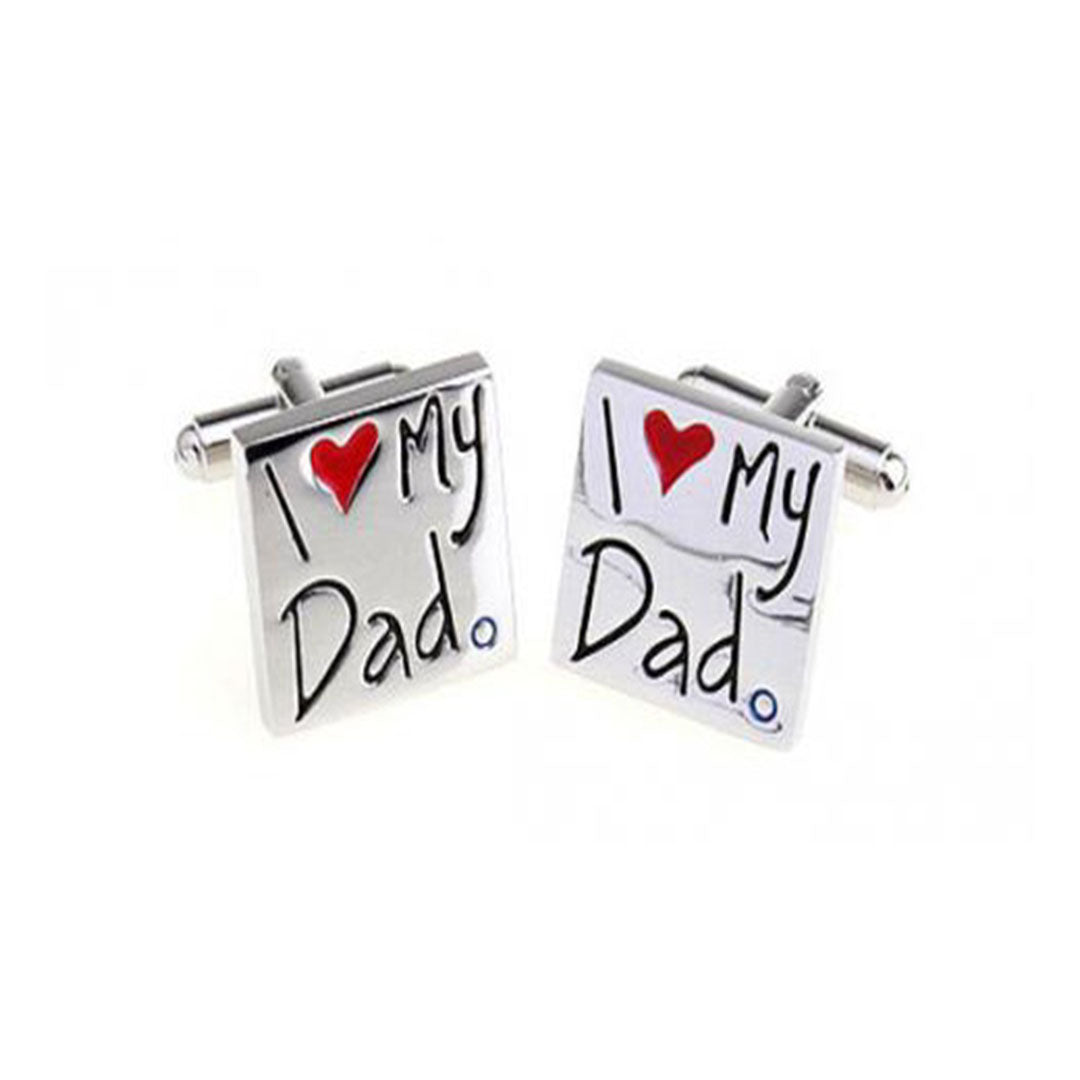 Numbers and word themed cufflinks
