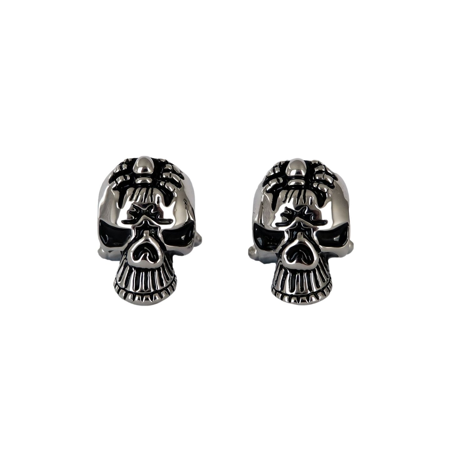 Anatomical Skull Cufflinks - Medical Gift for Men NZ