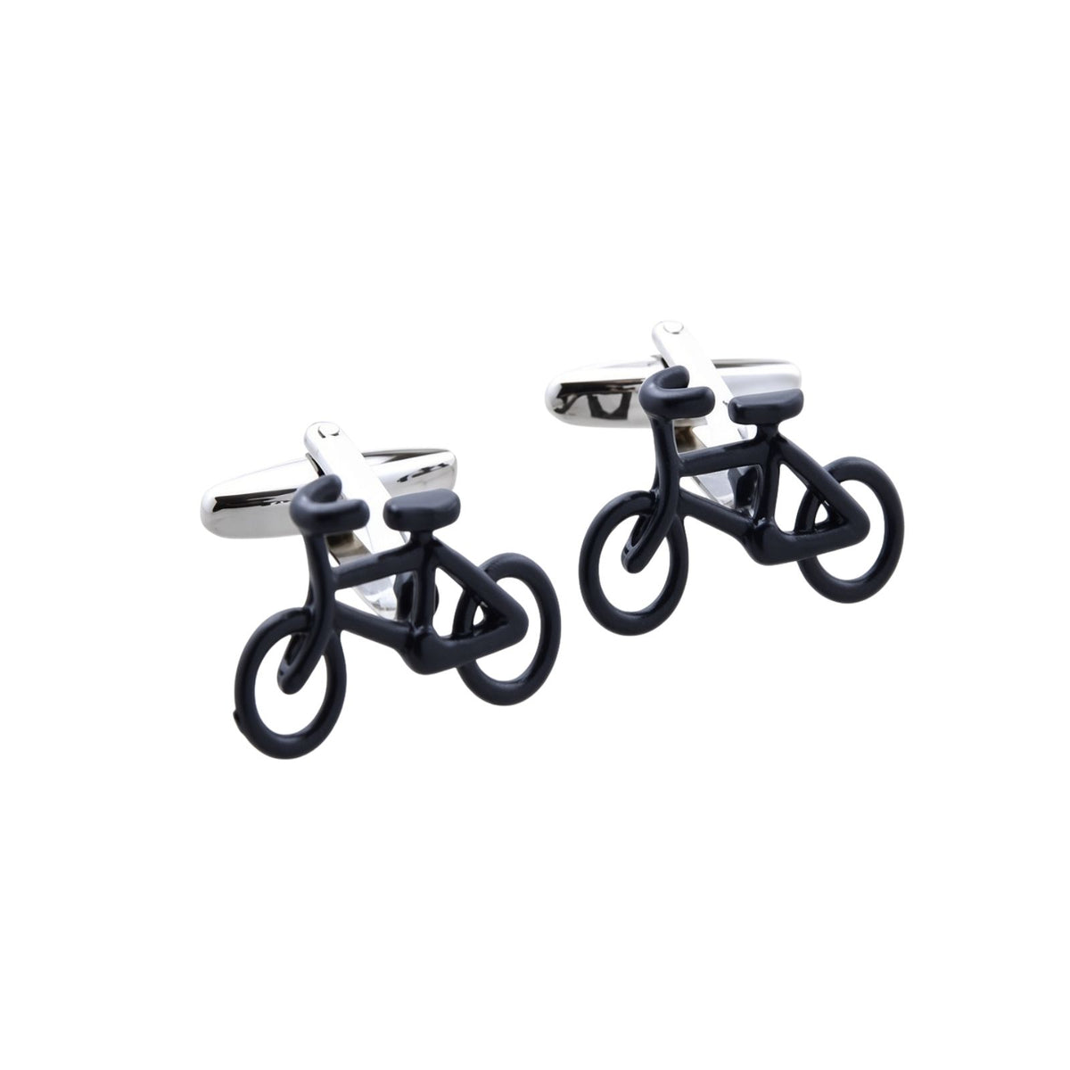 Black Bike Cufflinks