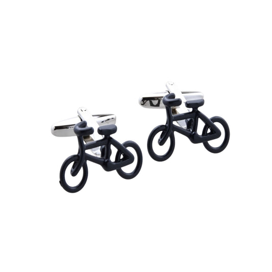 Black Bike Cufflinks