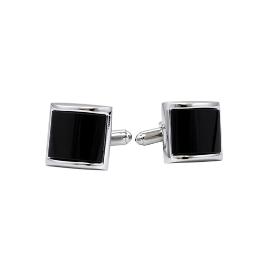 Bold Black Cufflinks