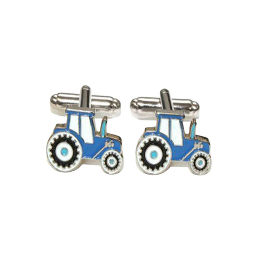 Coloured Tractor Cufflinks