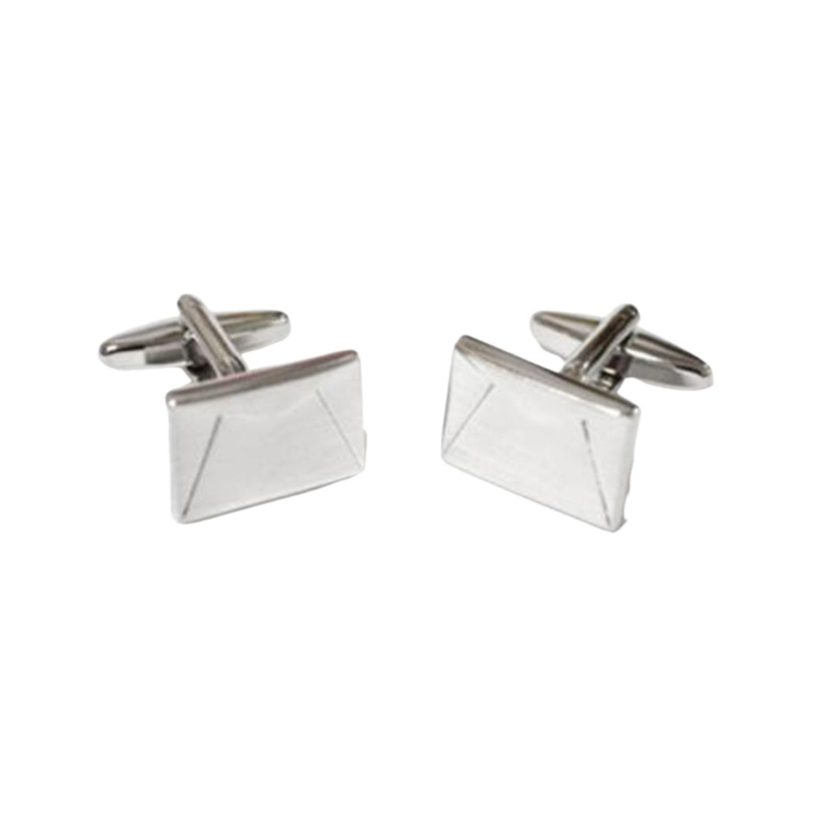 Envelope Cufflinks Silver - Unique Gift for Men NZ