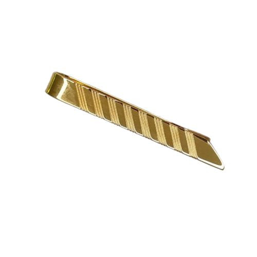 Gold Diagonal Tiebar-Cody Jay