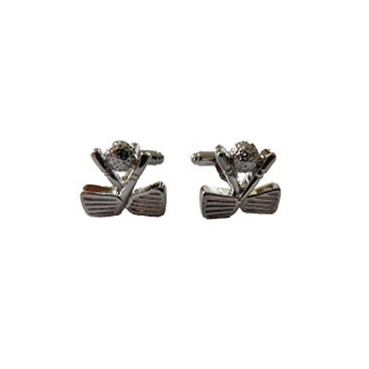 Golf Clubs & Ball Cufflinks