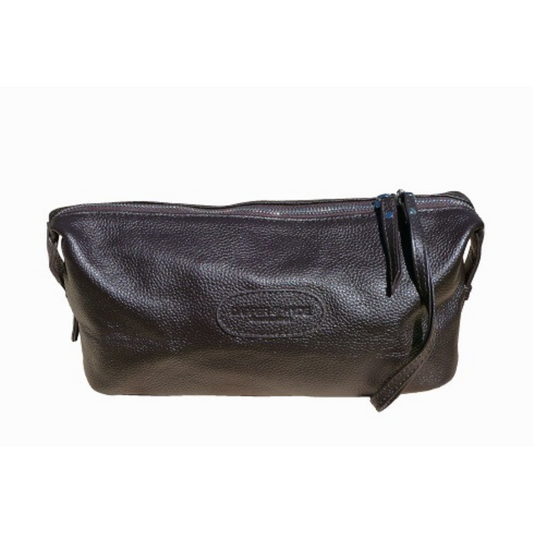 The Dapper & Hyde Leather Grooming Bag