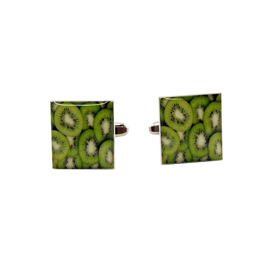 Kiwifruit Cufflinks