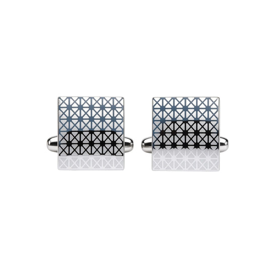 Laser Diamond Cufflinks - Sophisticated Gift for Men NZ