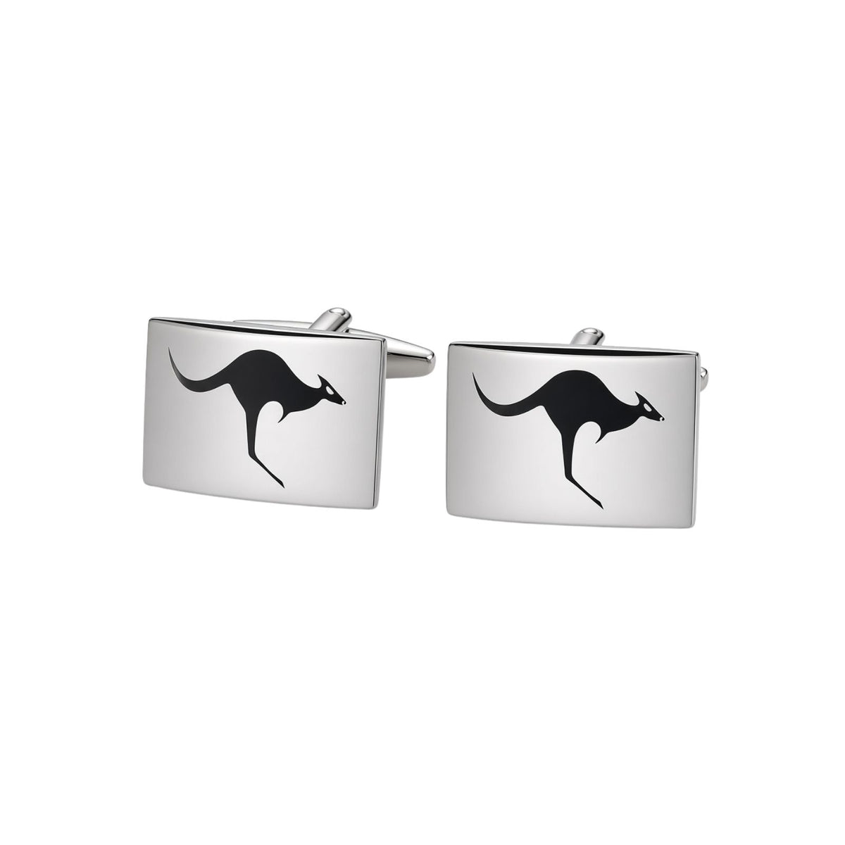 Laser Kangaroo Cufflinks