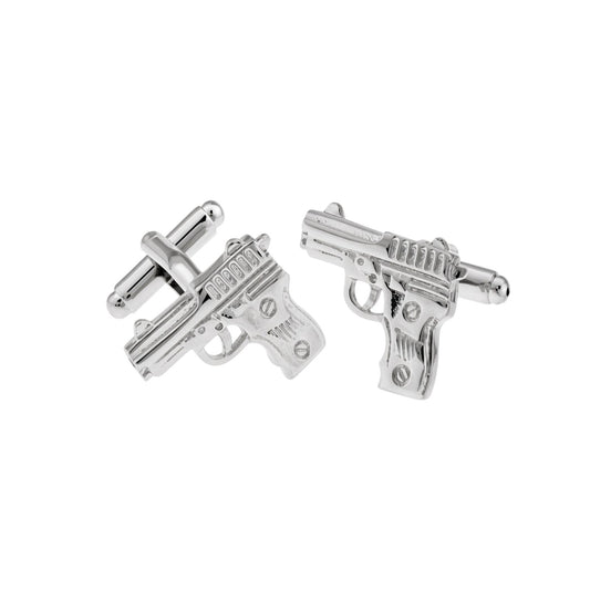 Pistol Cufflinks - Bold Statement Gift for Men NZ
