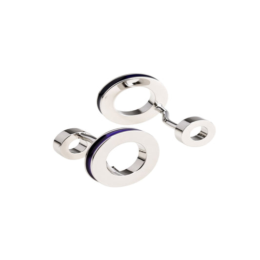 Purple Inlay Cufflinks