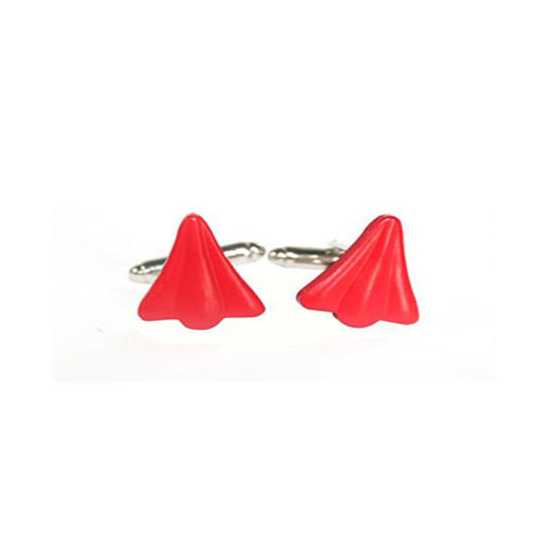 Red jet plane cufflinks inspired by the iconic Jet Plane lolly